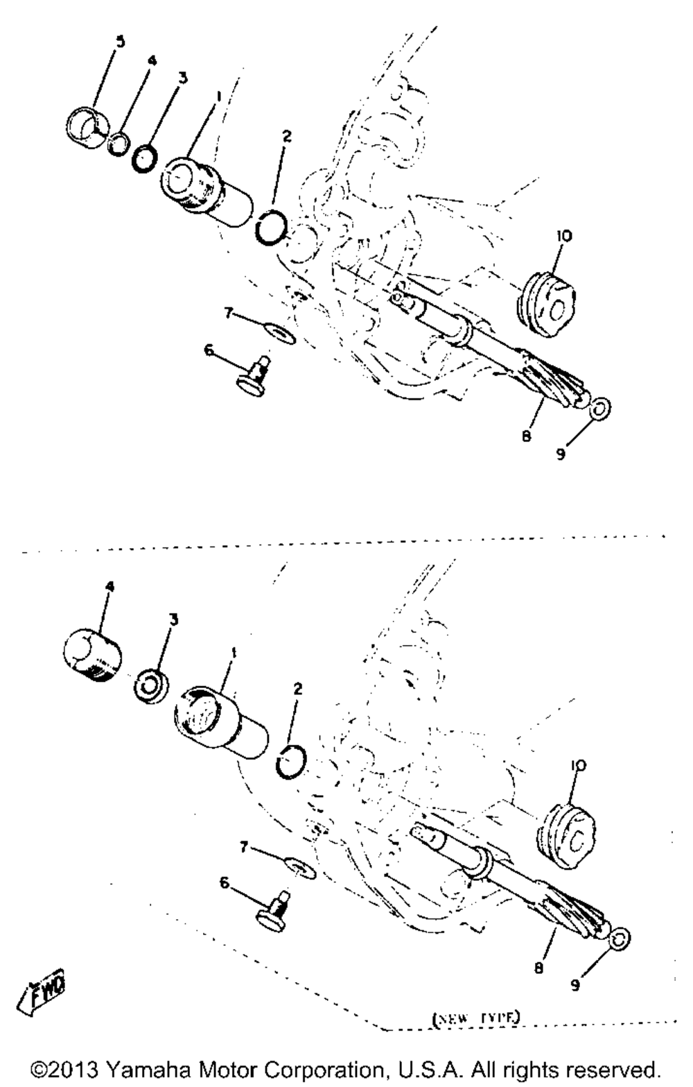 Tachometer gear