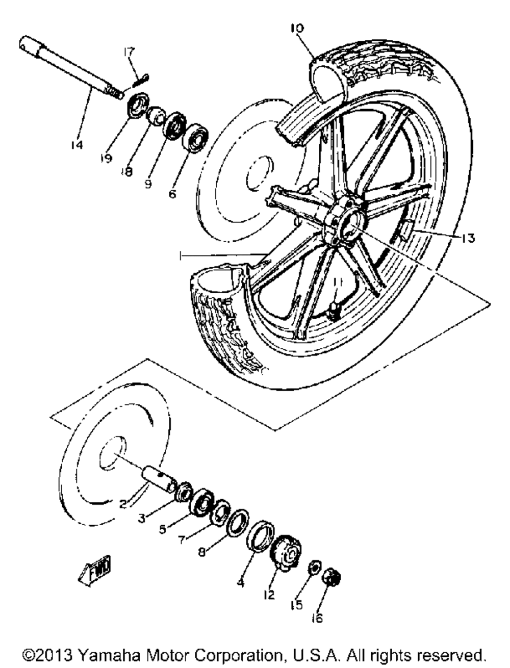 Front wheel