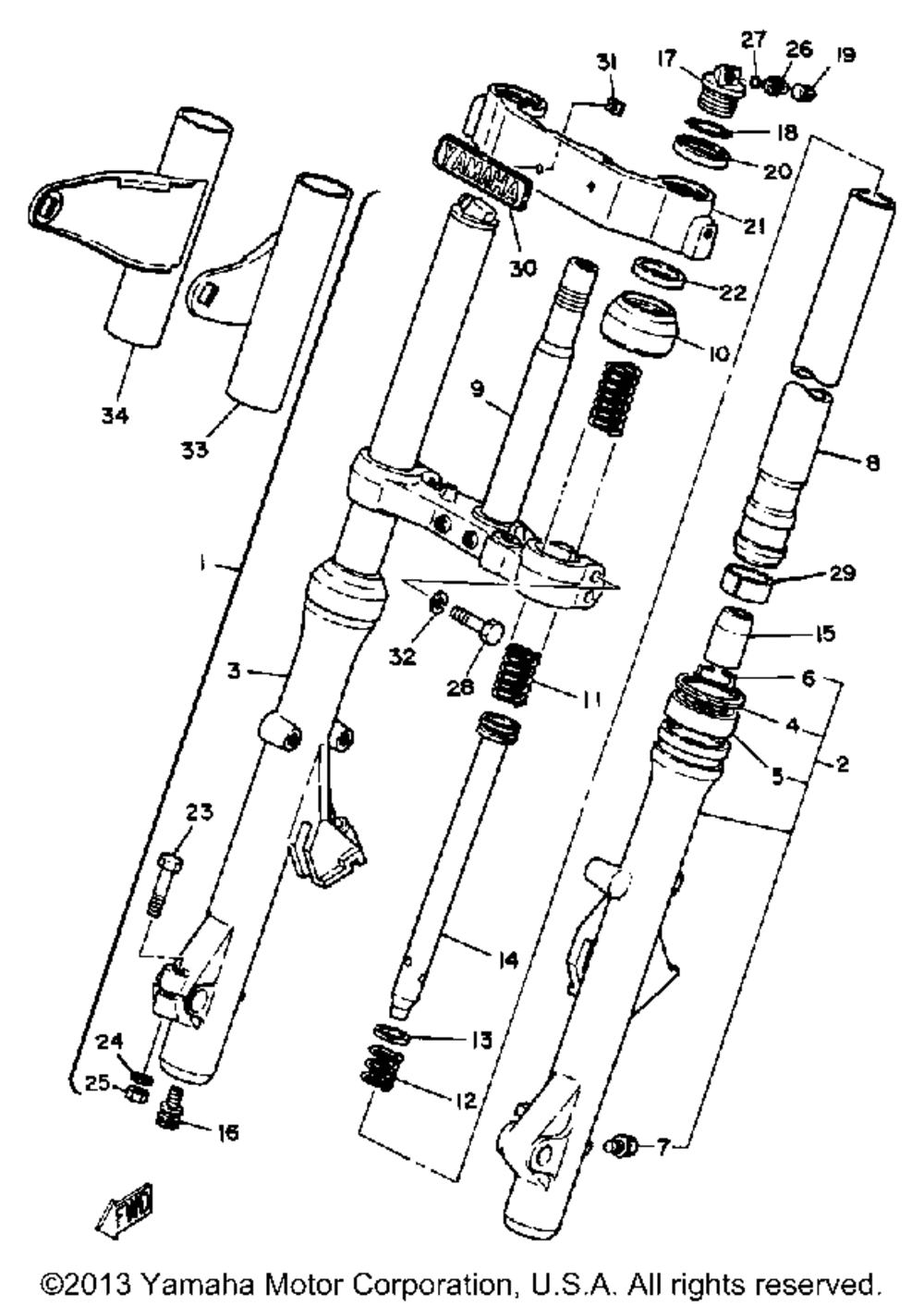 Front fork