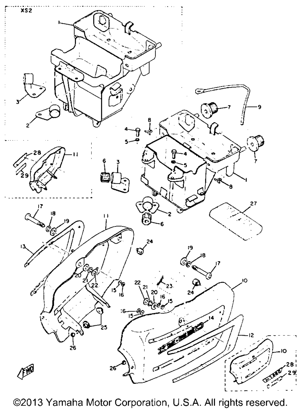 Side cover - box comp -