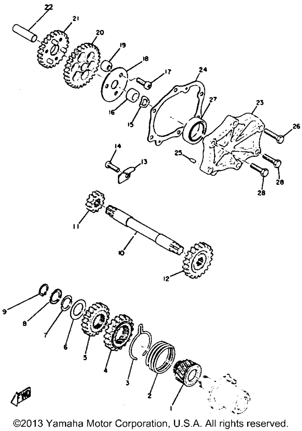 Gear train (xs2)