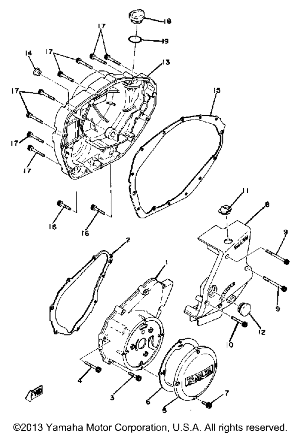 Crankcase cover