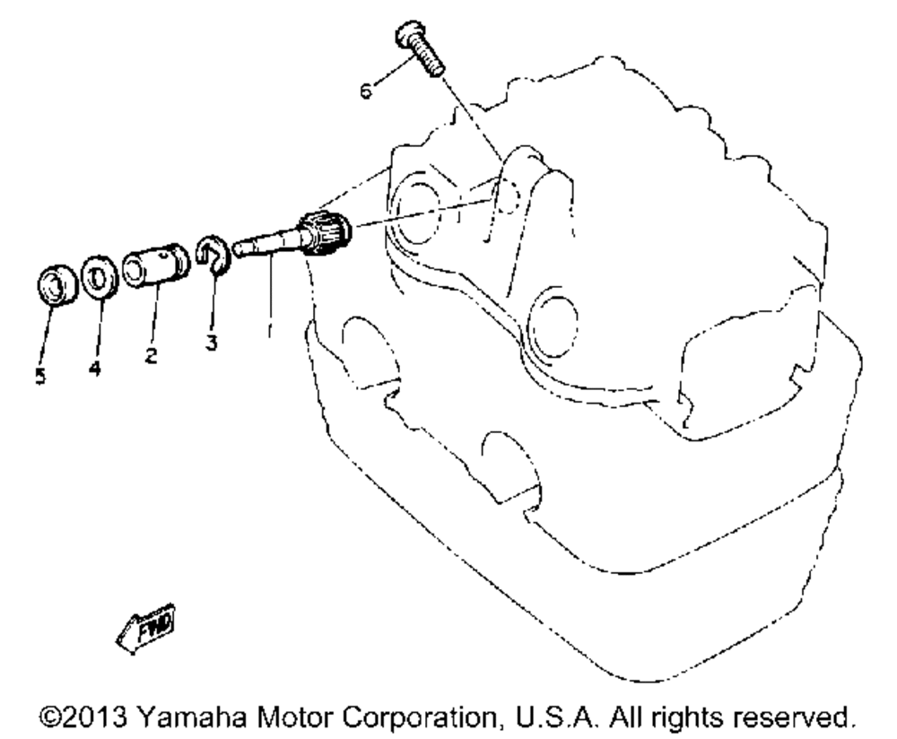 Tachometer gear