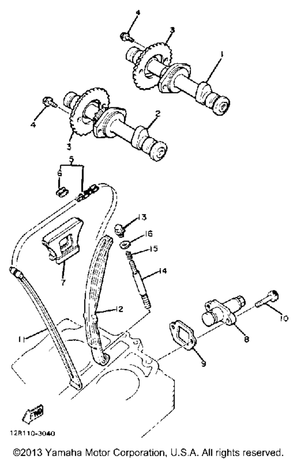 Camshaft chain