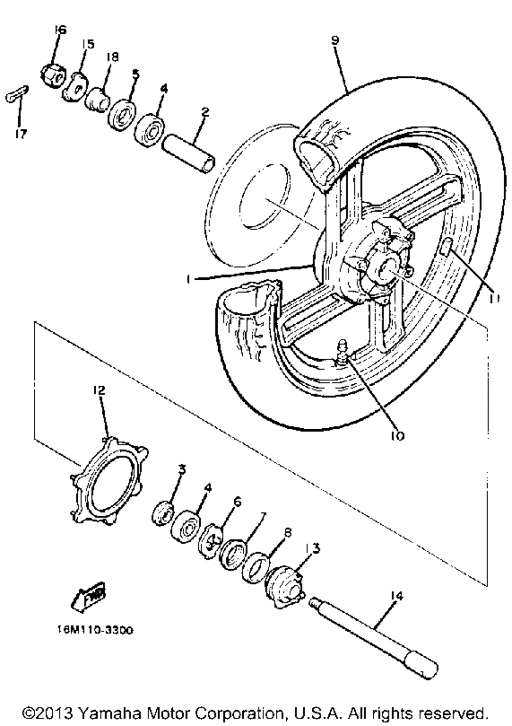 Front wheel