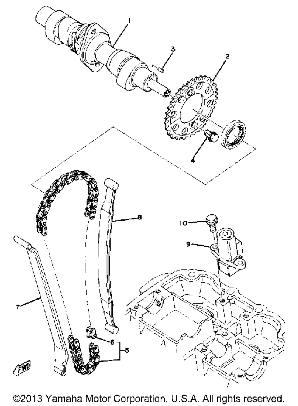 Camshaft chain