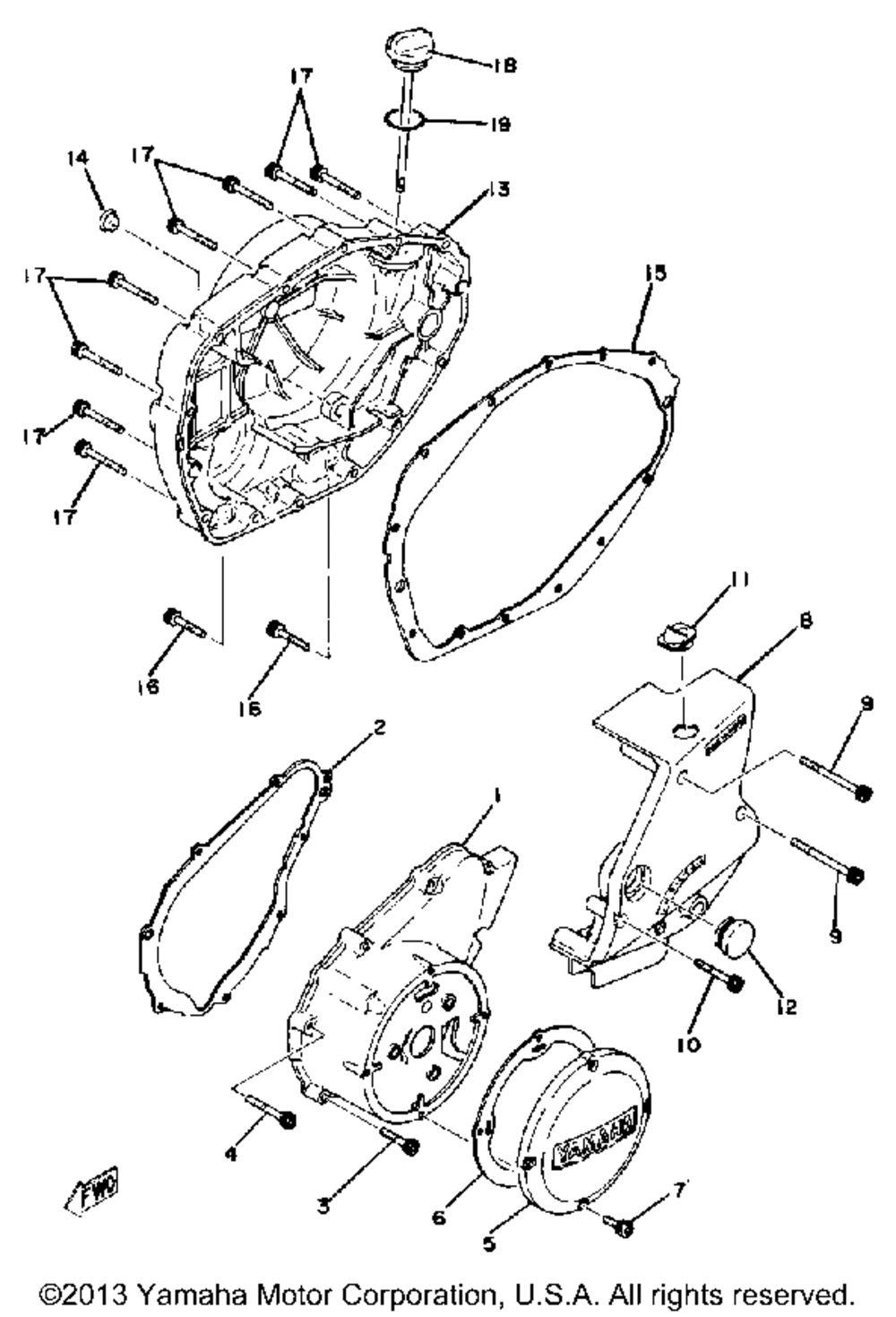 Crankcase cover