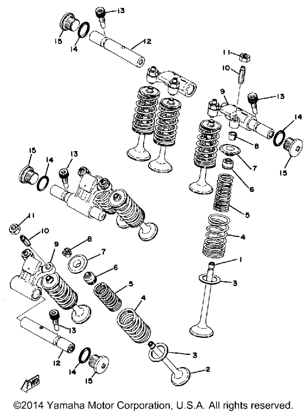 Valve - rocker arm