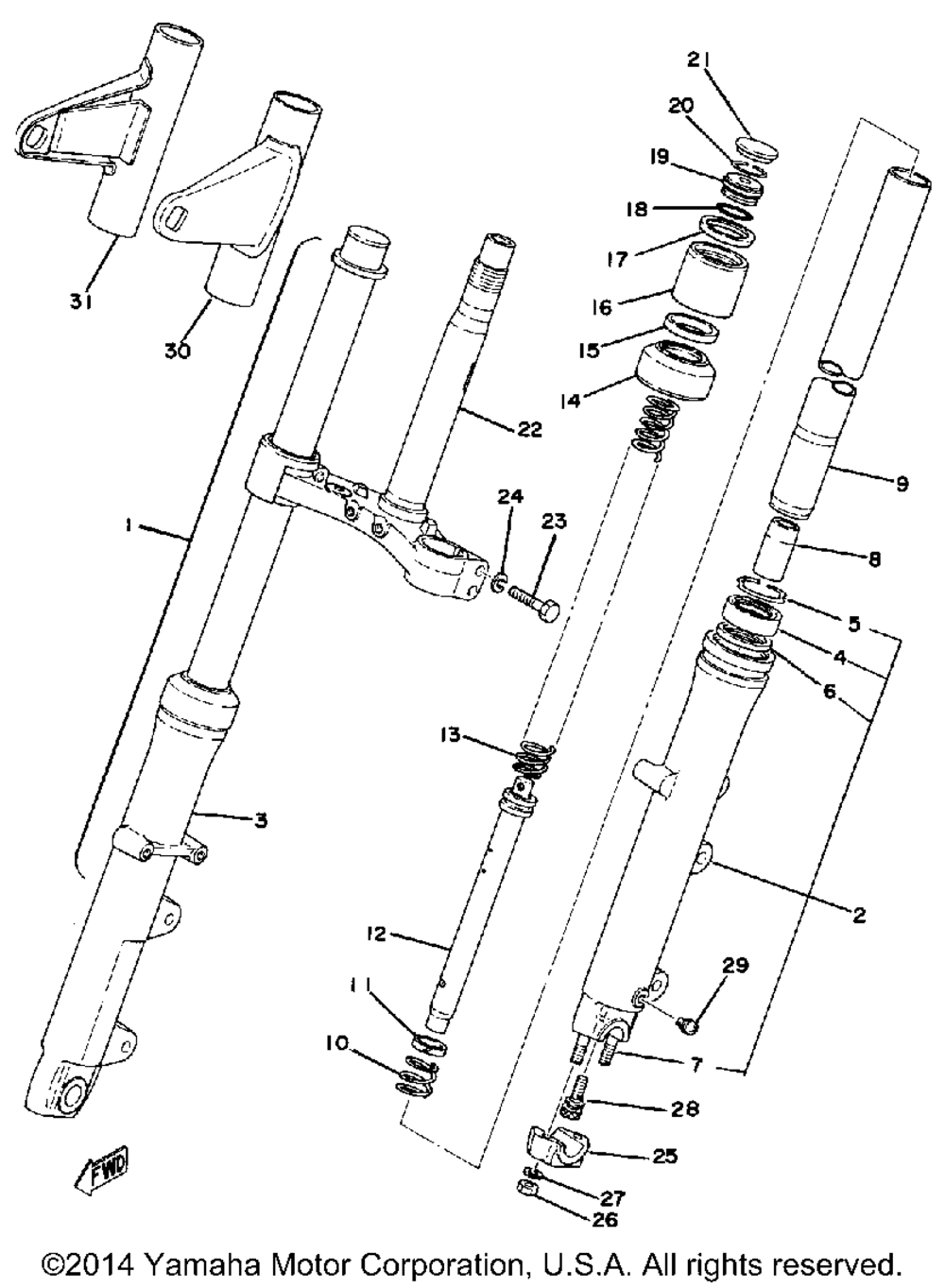 Front fork