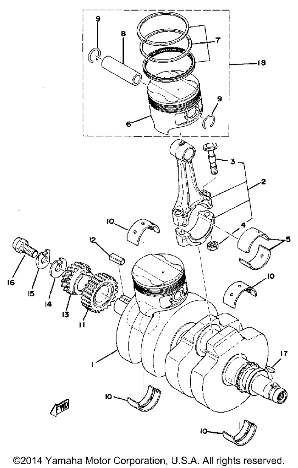 Crank - piston