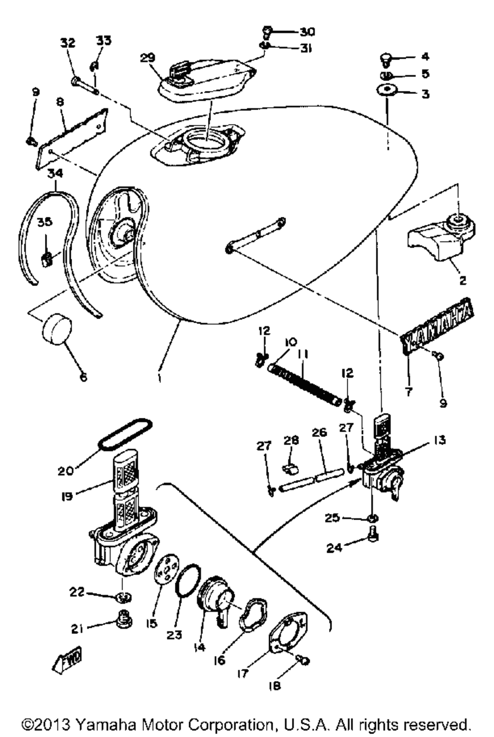 Fuel tank sf