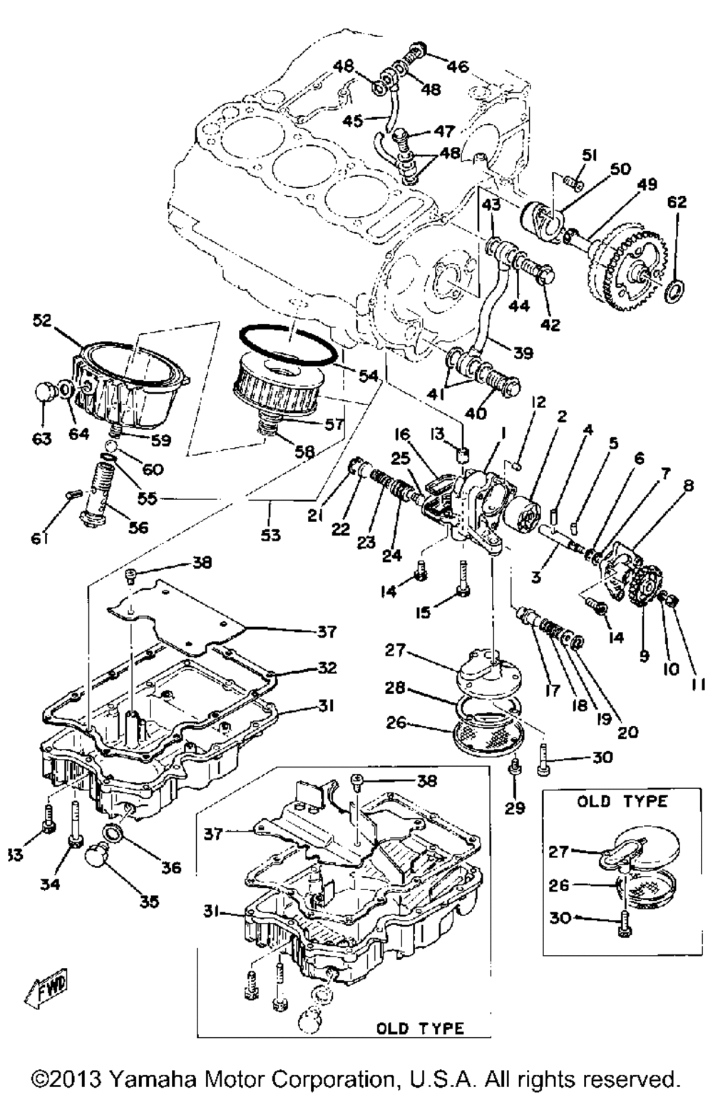 Oil pump - oil cleaner