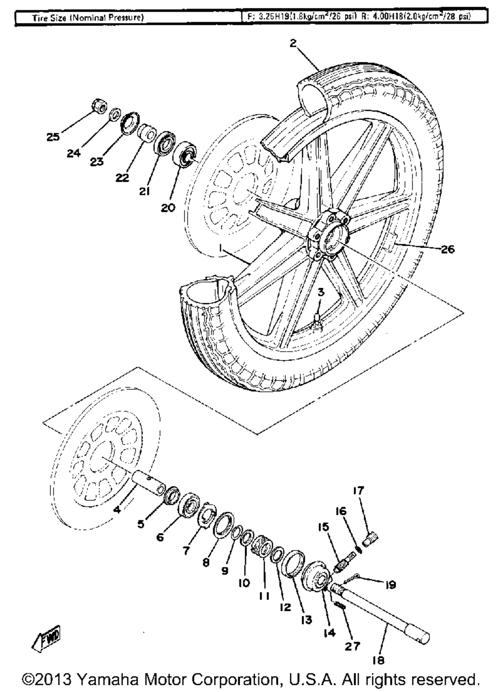 Front wheel