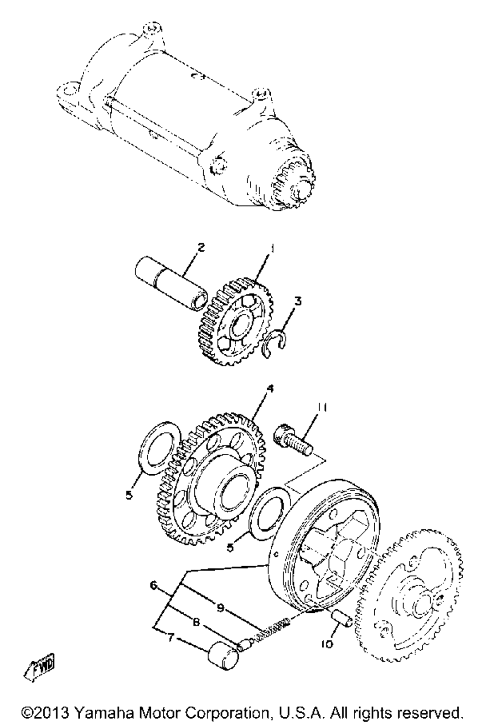 Starter clutch