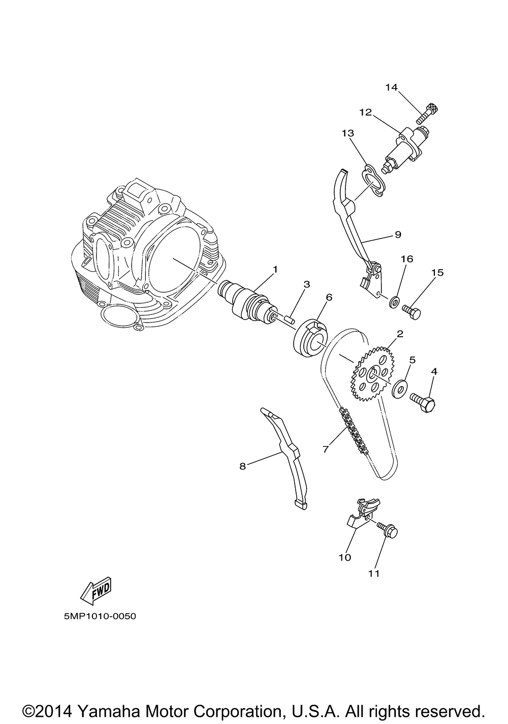 Camshaft chain