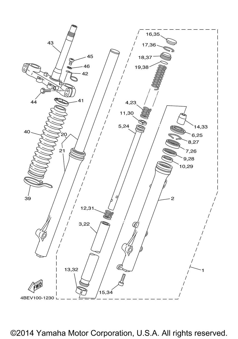 Front fork