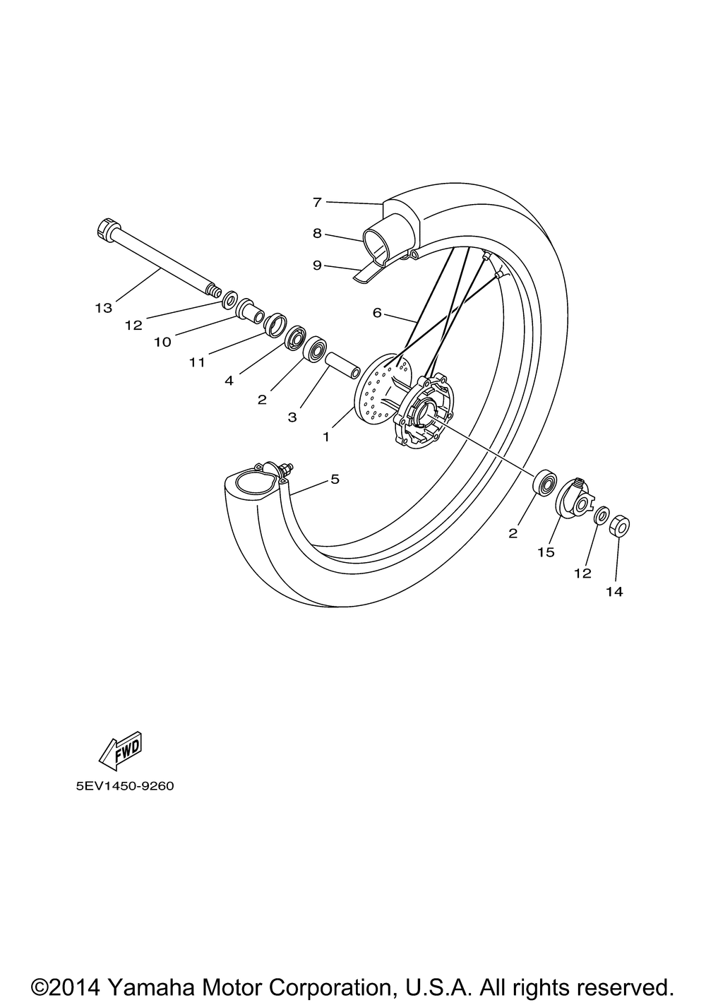 Front wheel