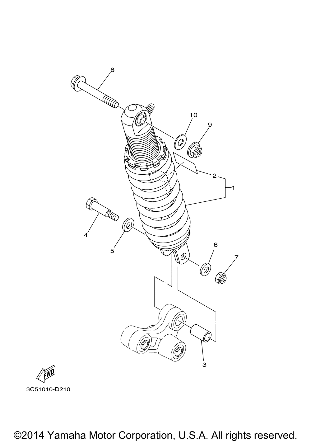 Rear suspension