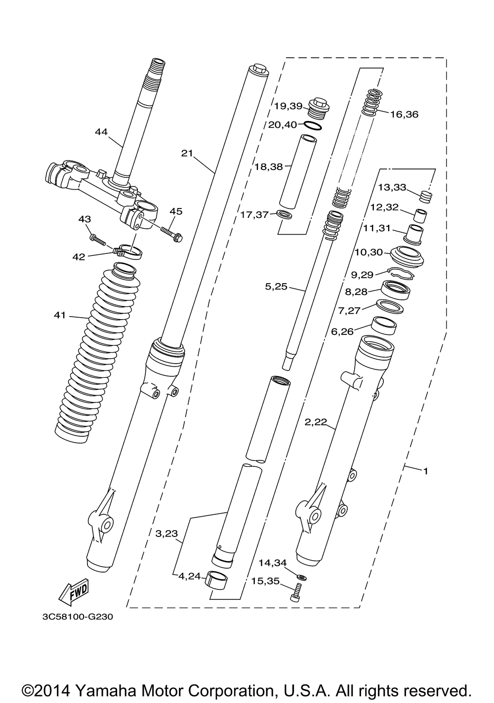 Front fork