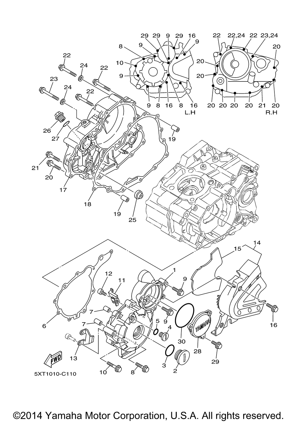 Crankcase cover 1