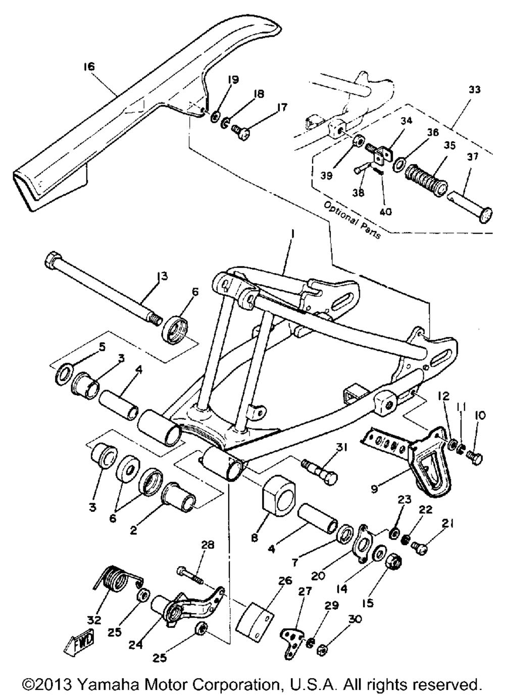 Swing arm