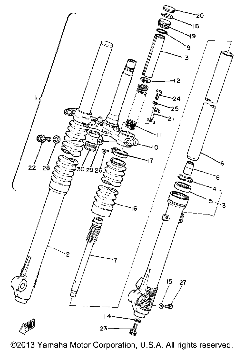 Front fork