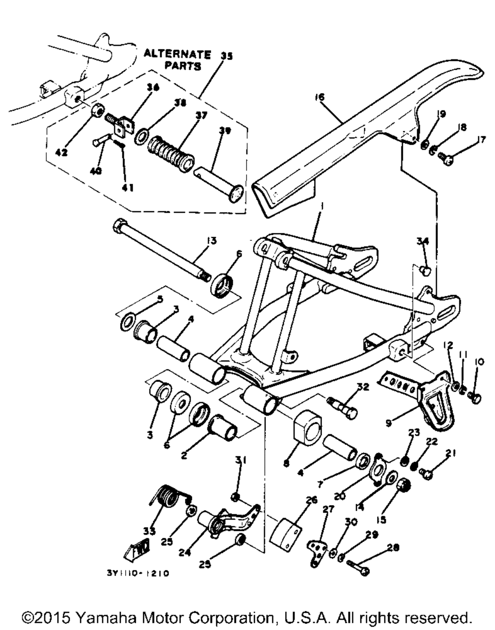 Swing arm