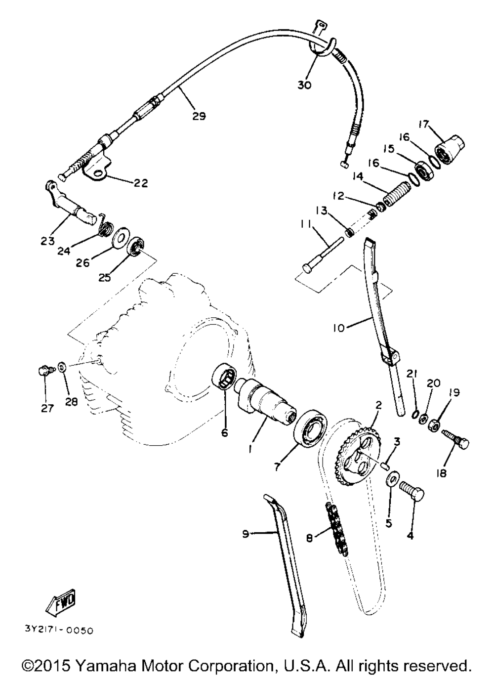 Camshaft - chain