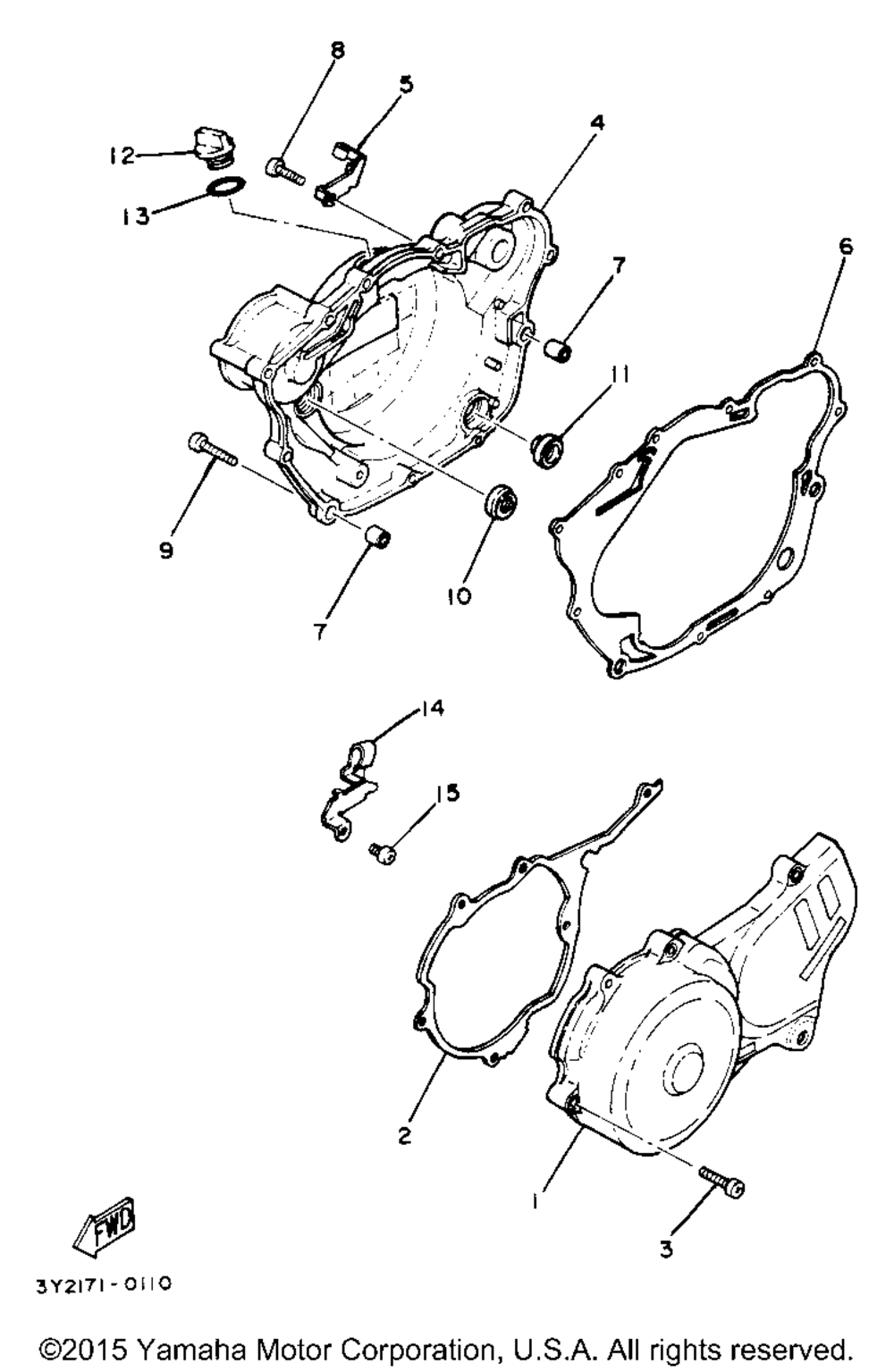 Crankcase cover