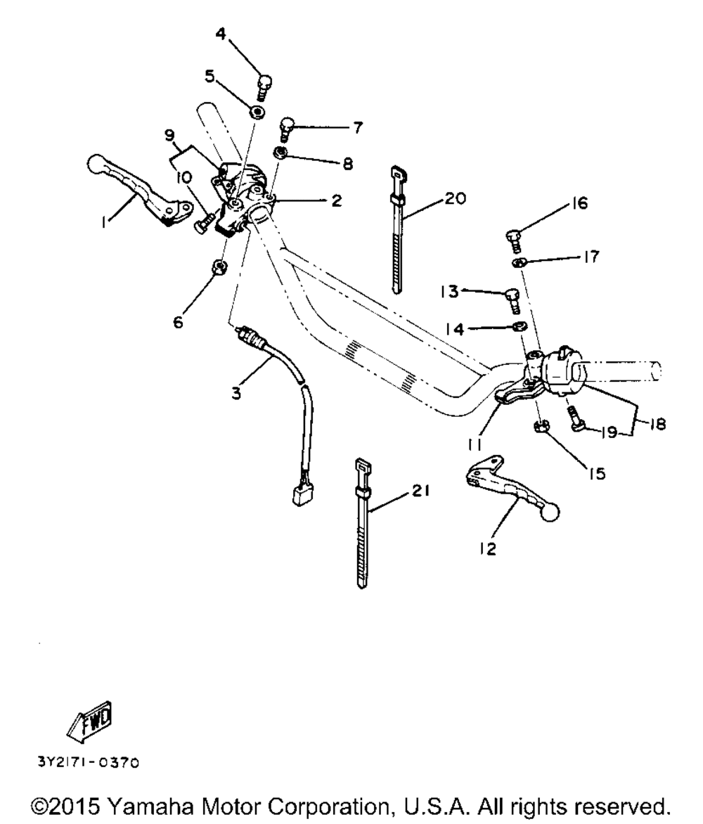 Handle switch - lever