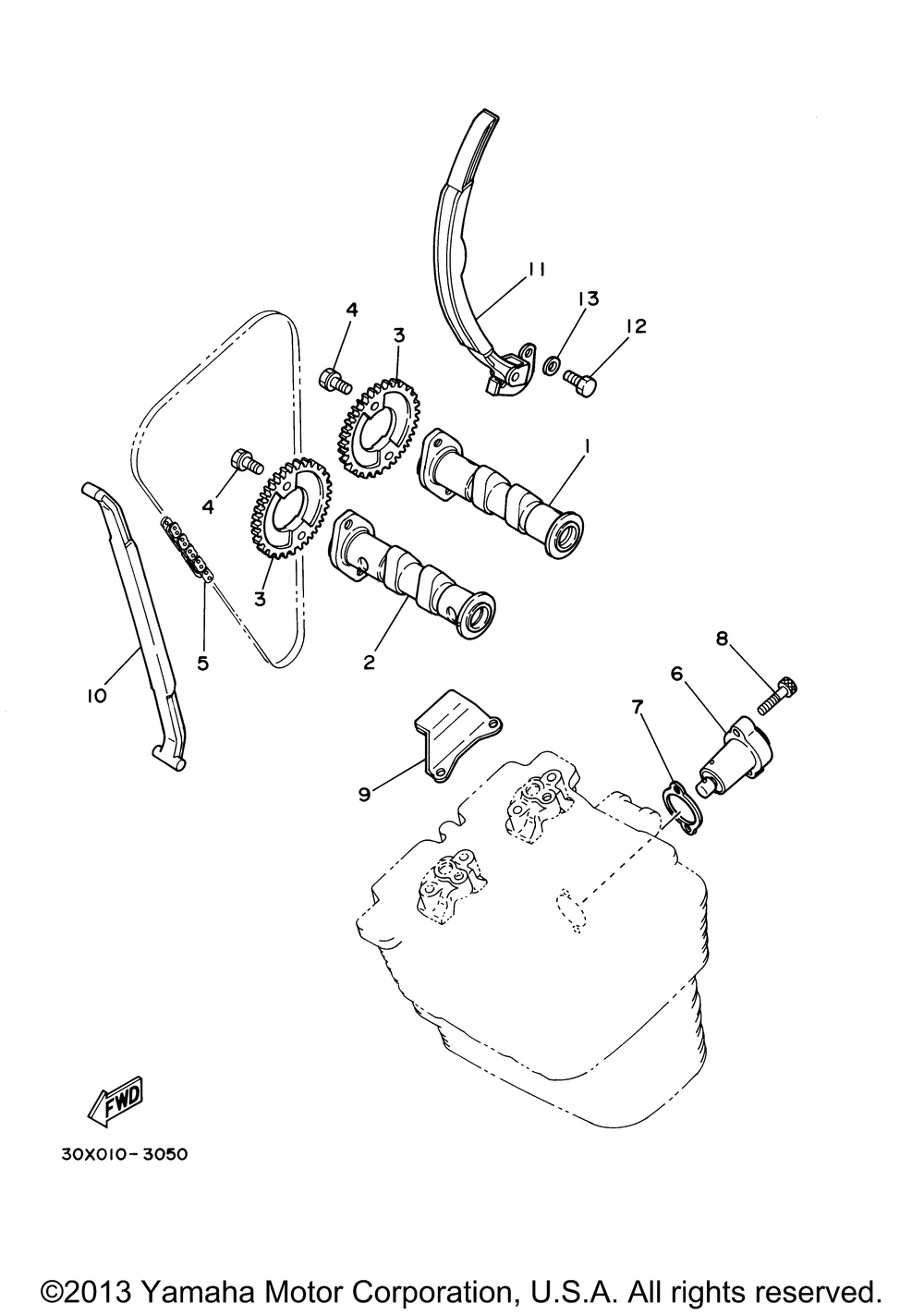 Camshaft chain