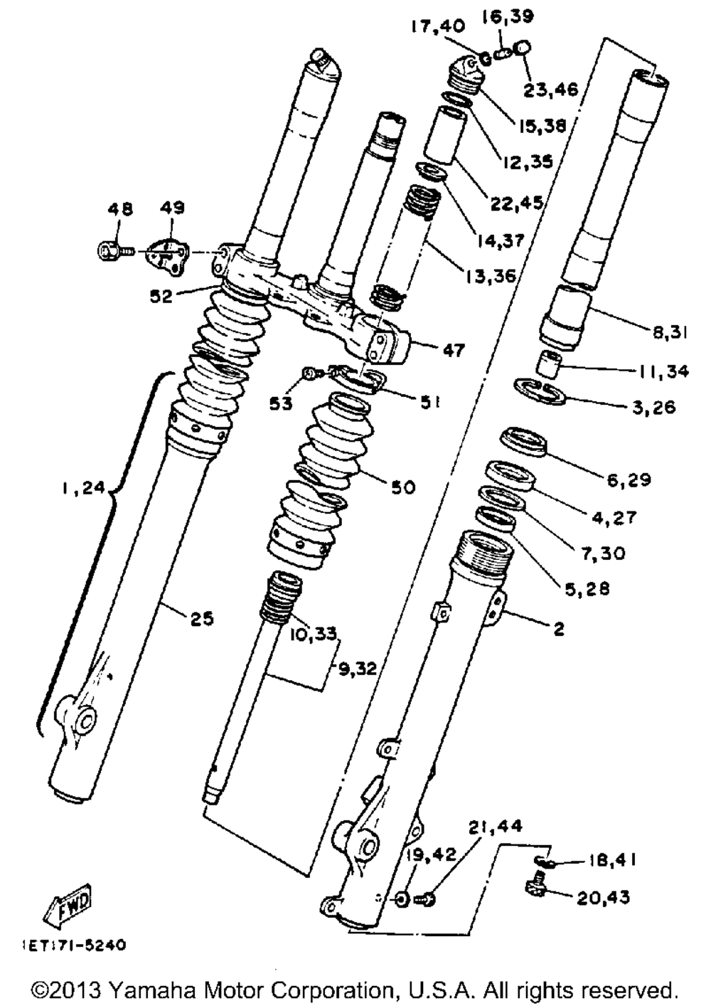 Front fork