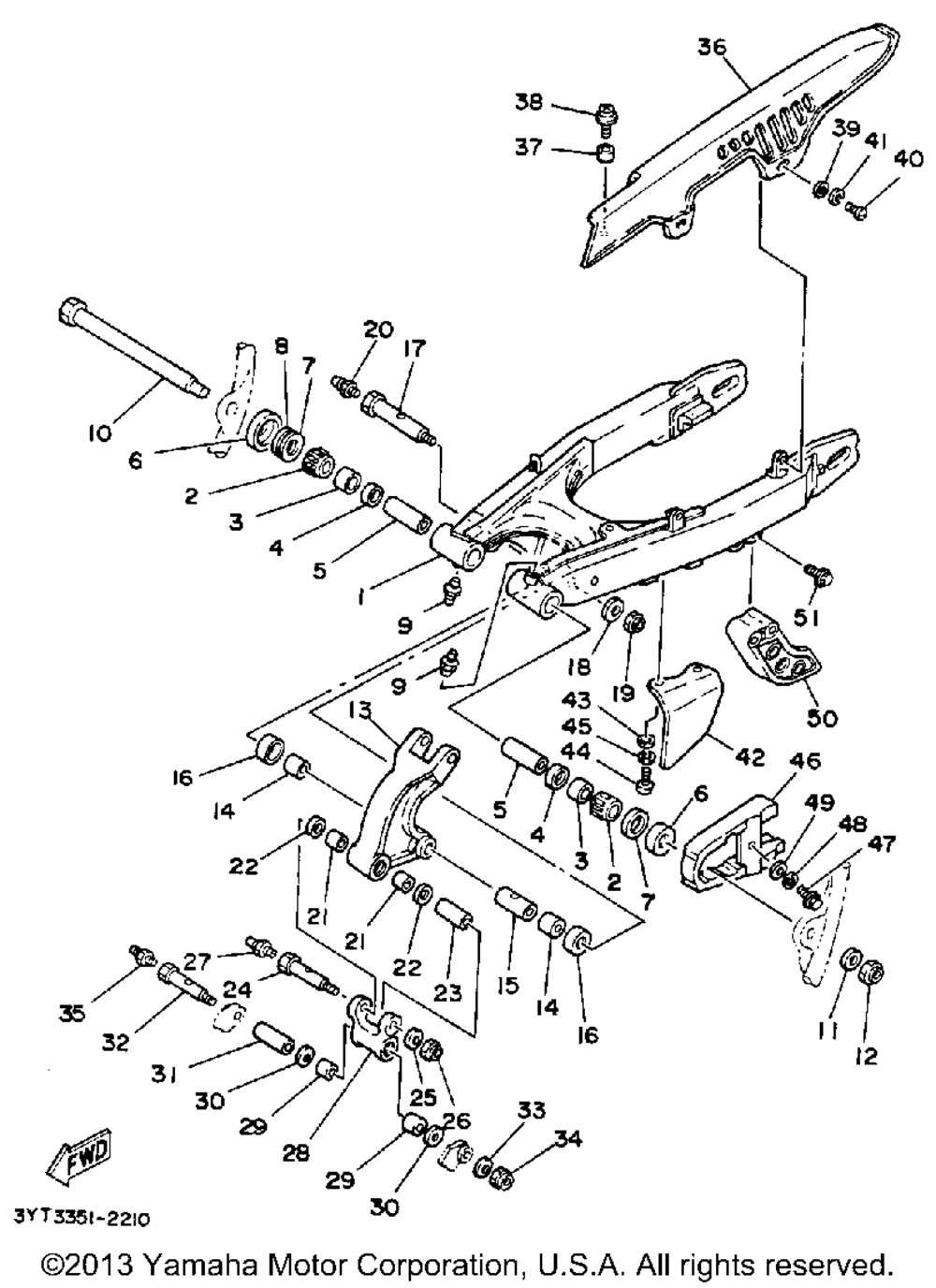 Swing arm