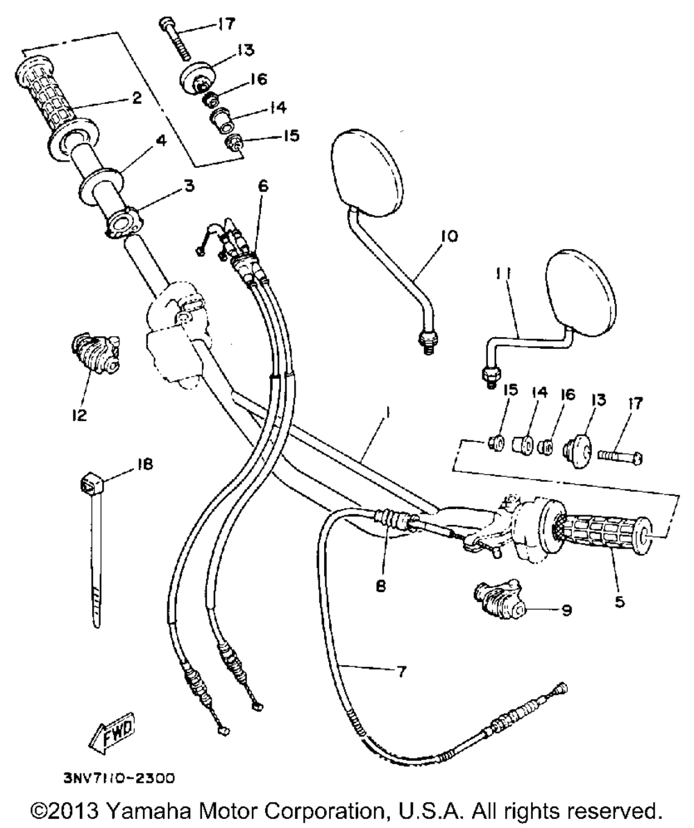 Handlebar-cable