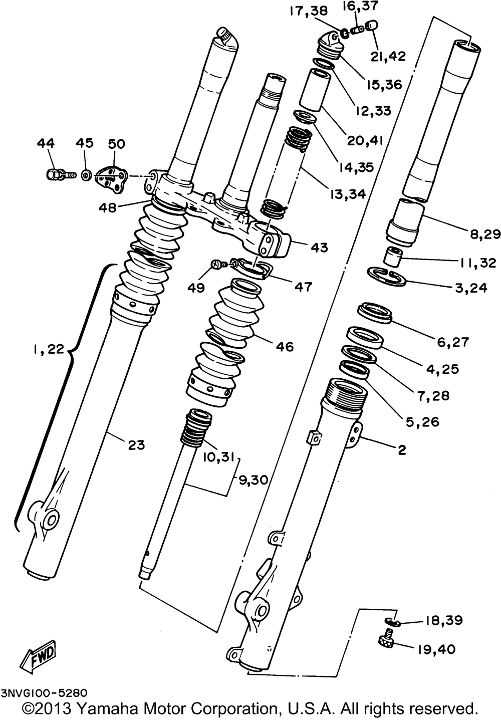 Front fork