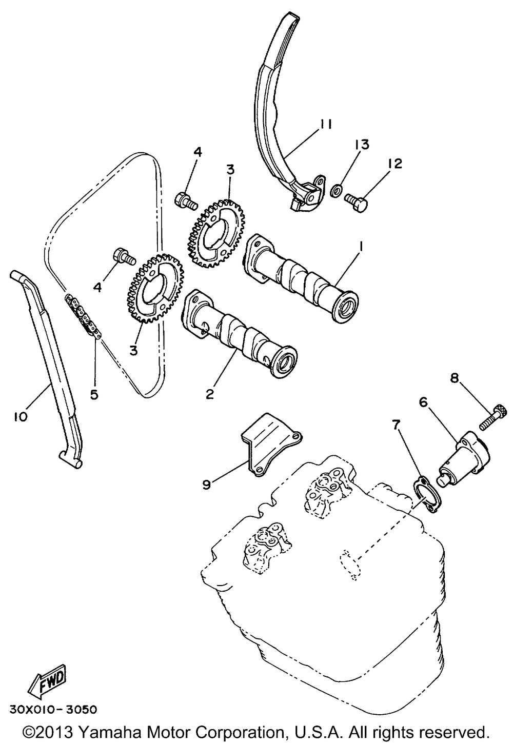 Camshaft chain