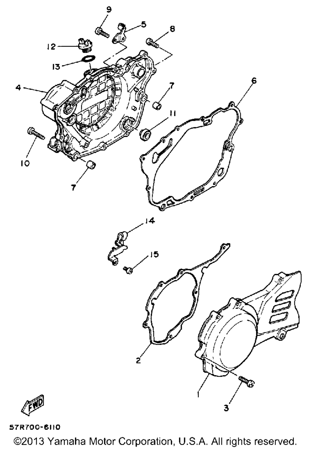 Crankcase cover