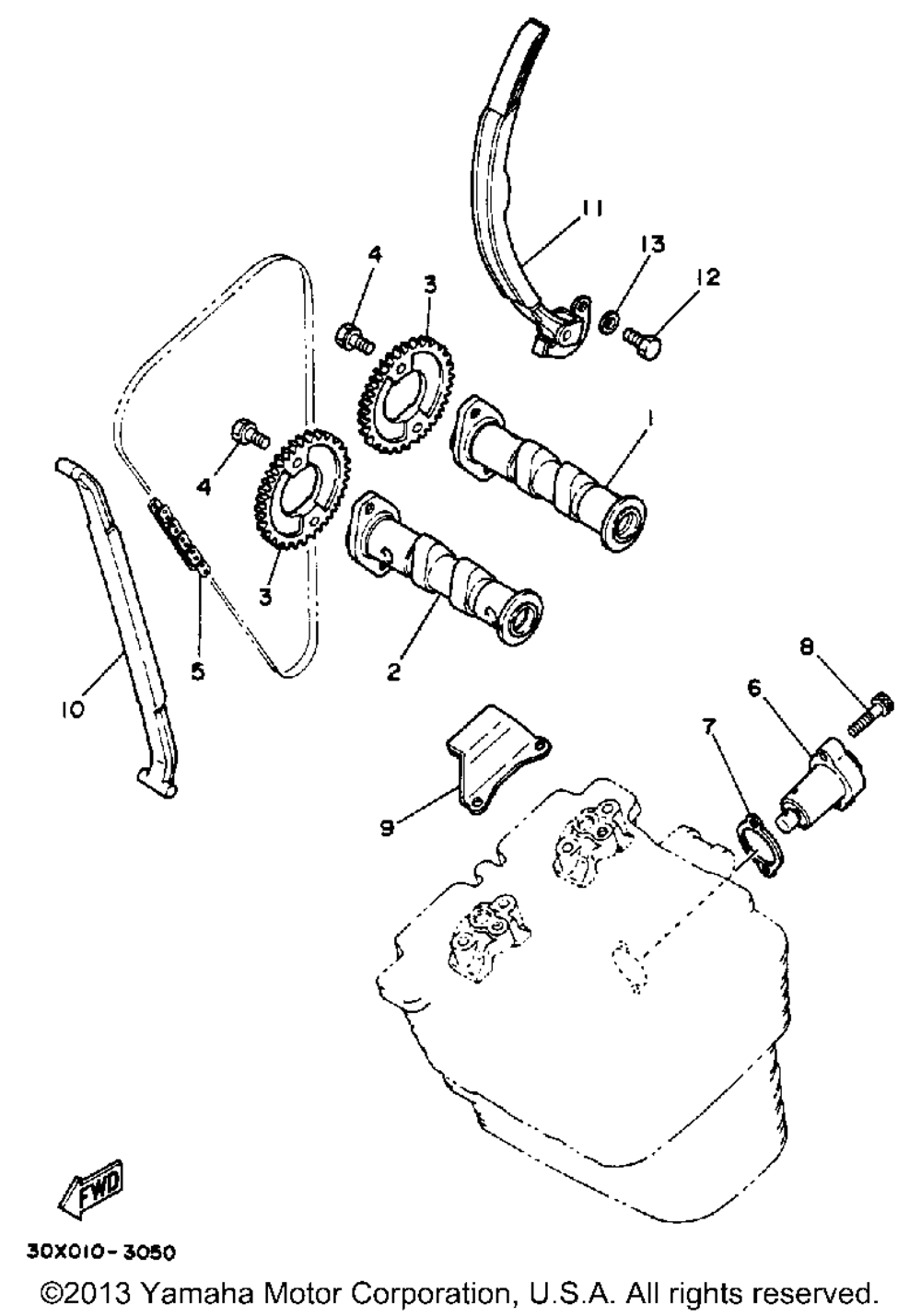 Camshaft - chain