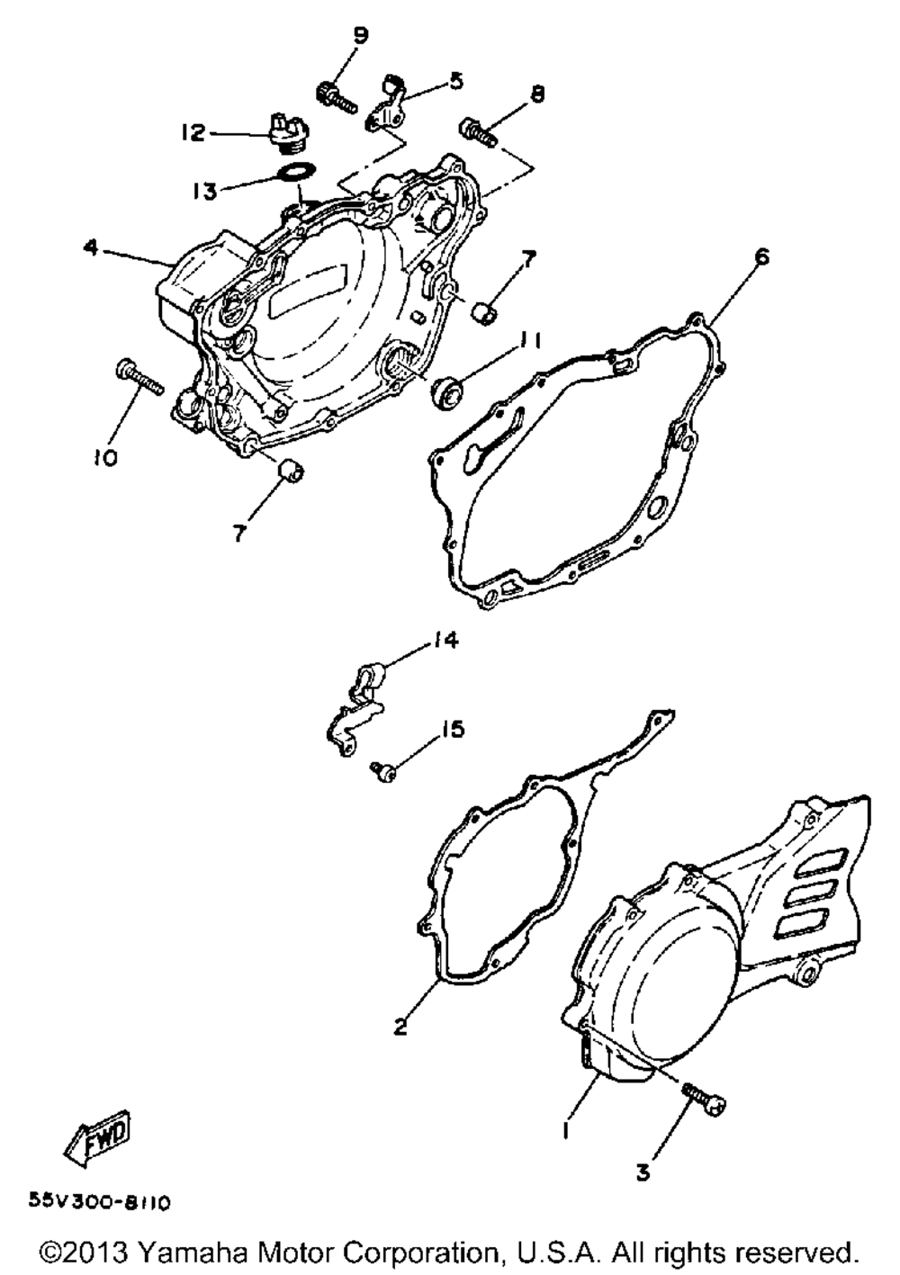 Crankcase cover