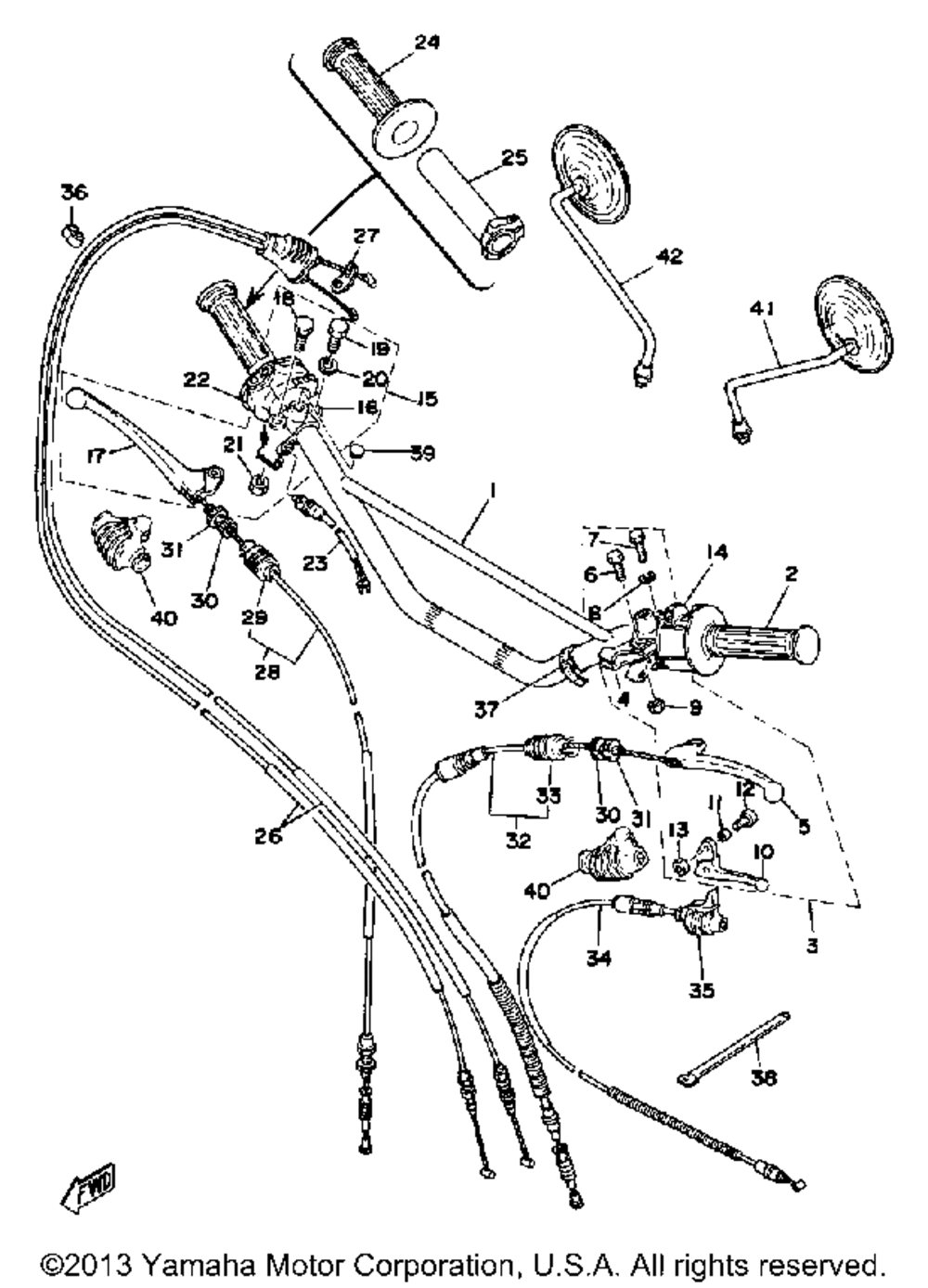 Handle - wire