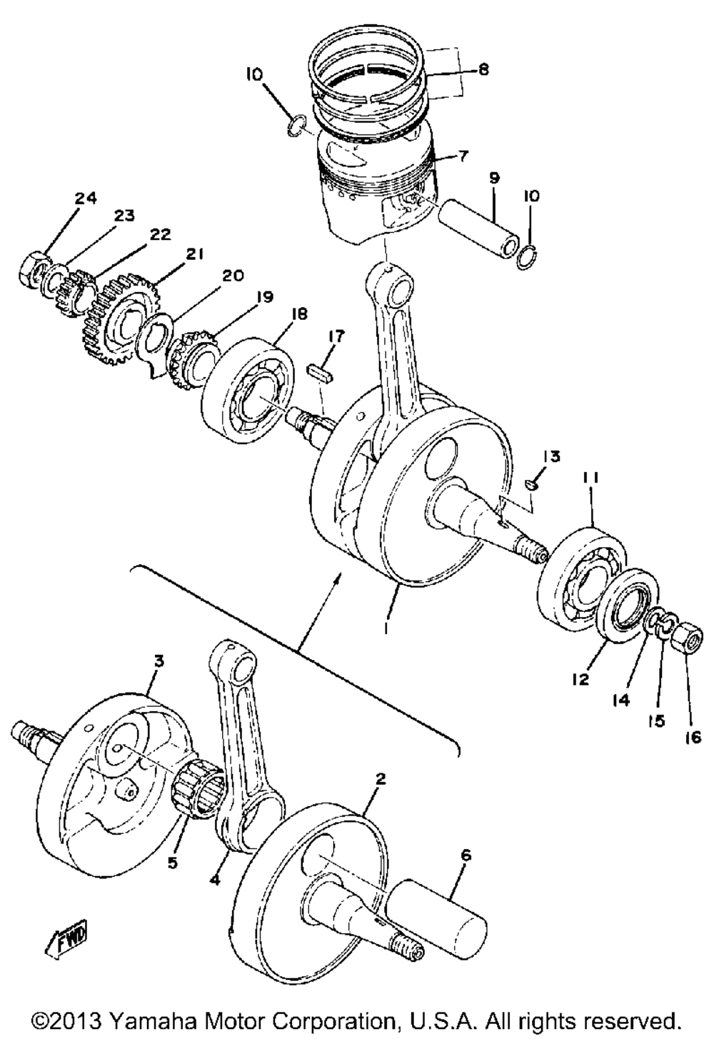 Crank - piston