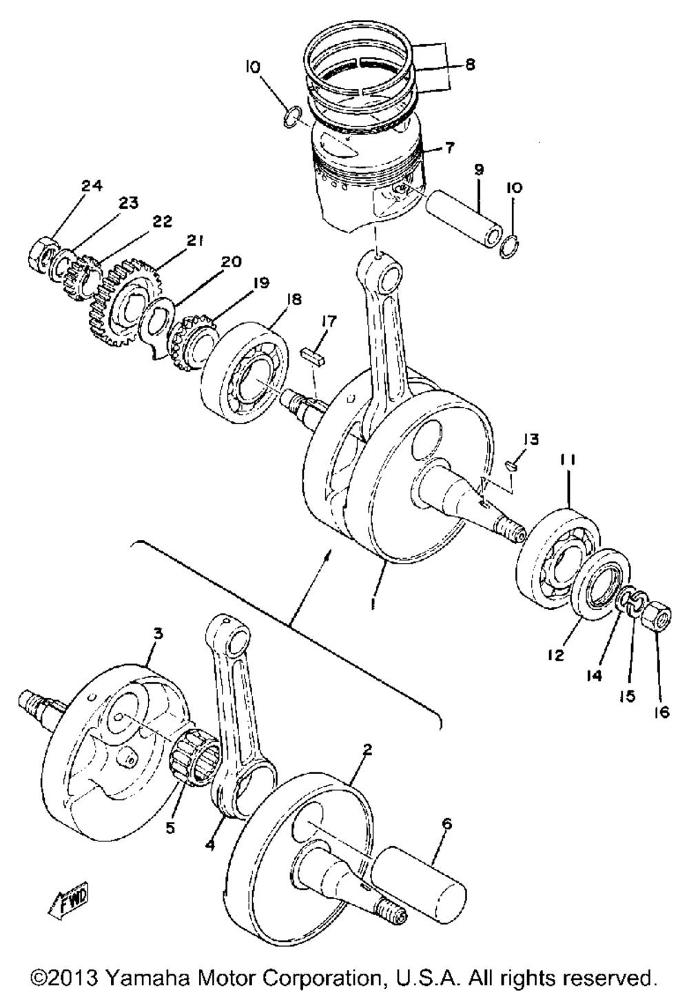 Crank - piston