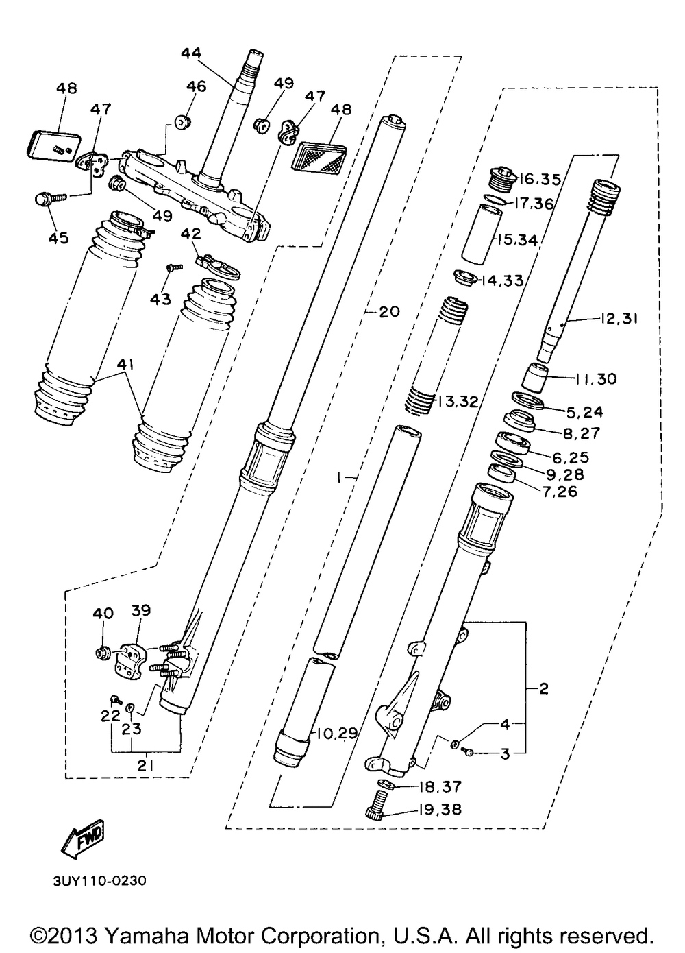 Front fork