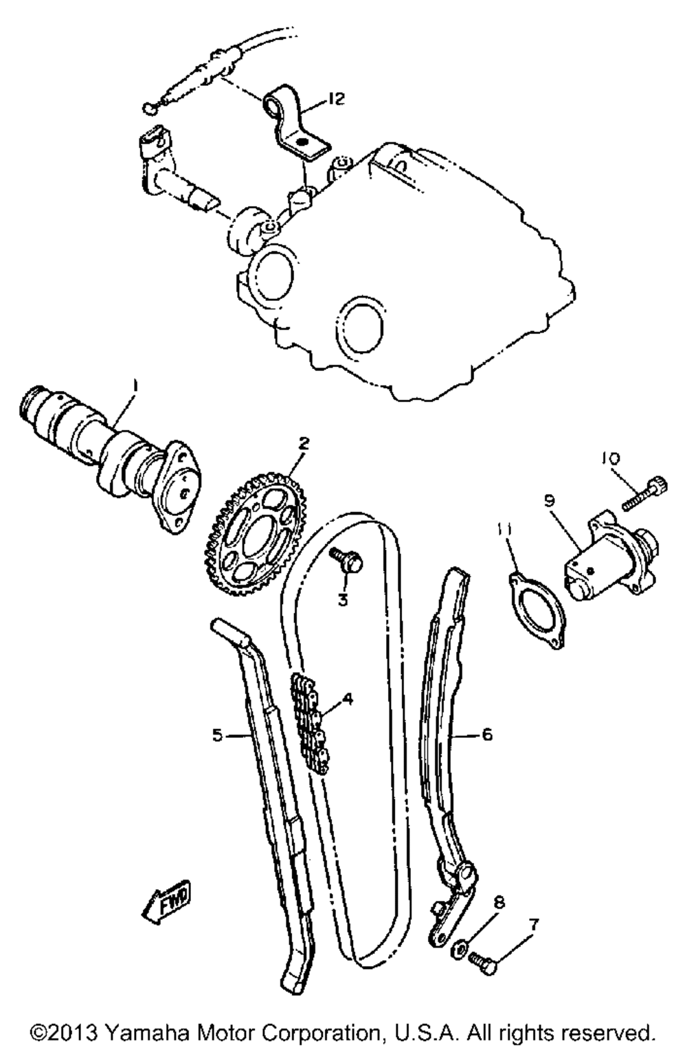 Camshaft - chain