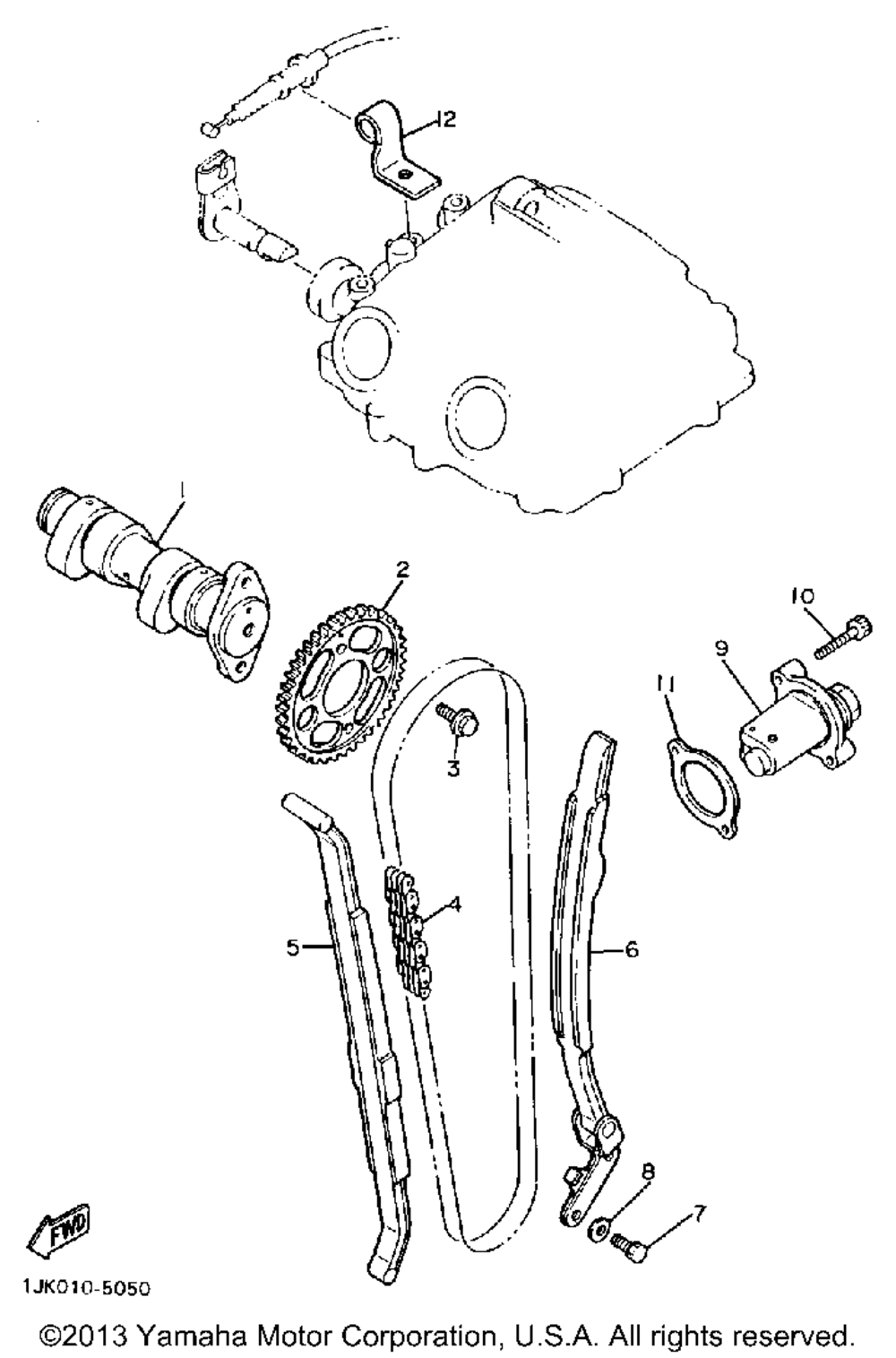 Camshaft - chain