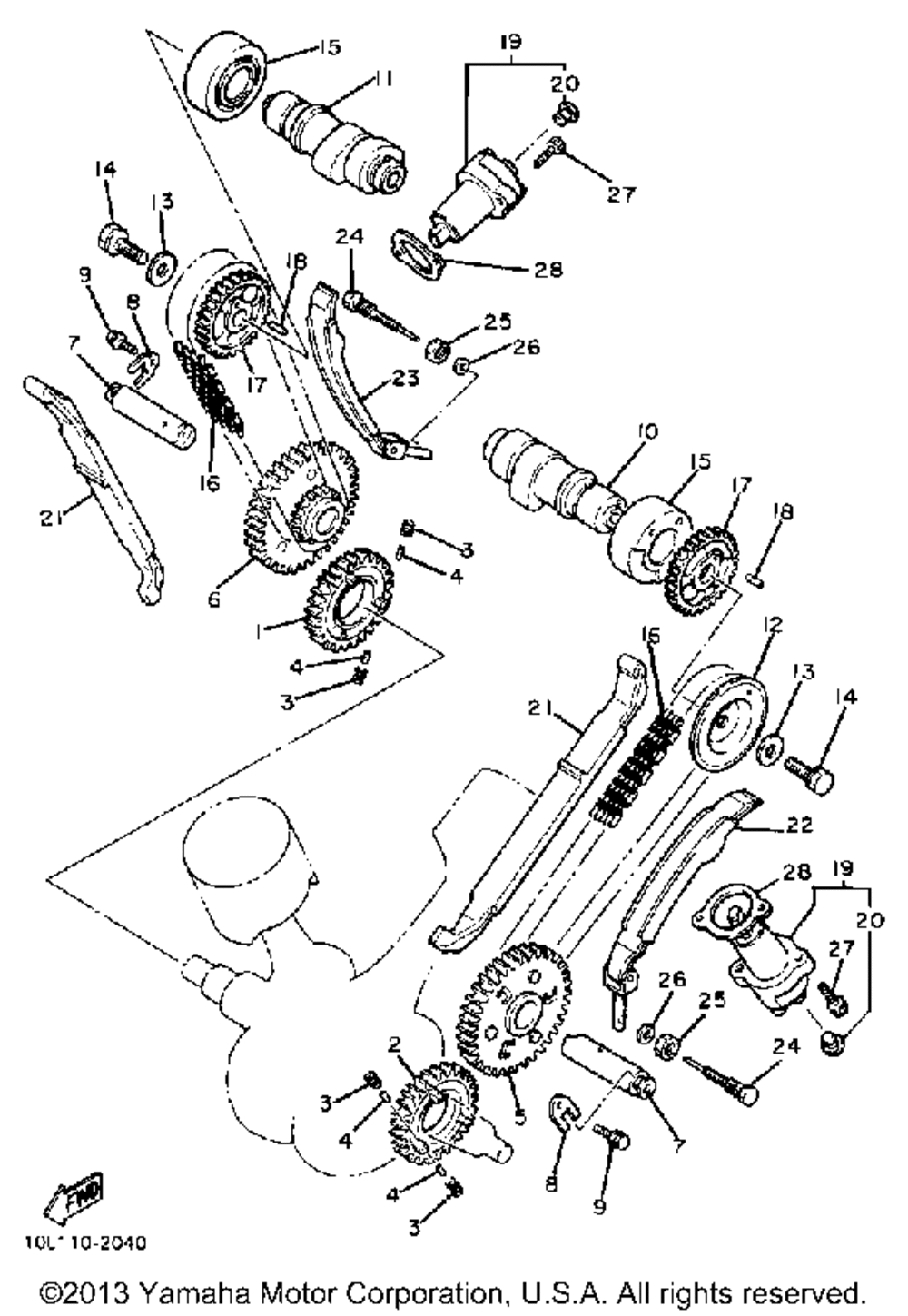 Camshaft chain