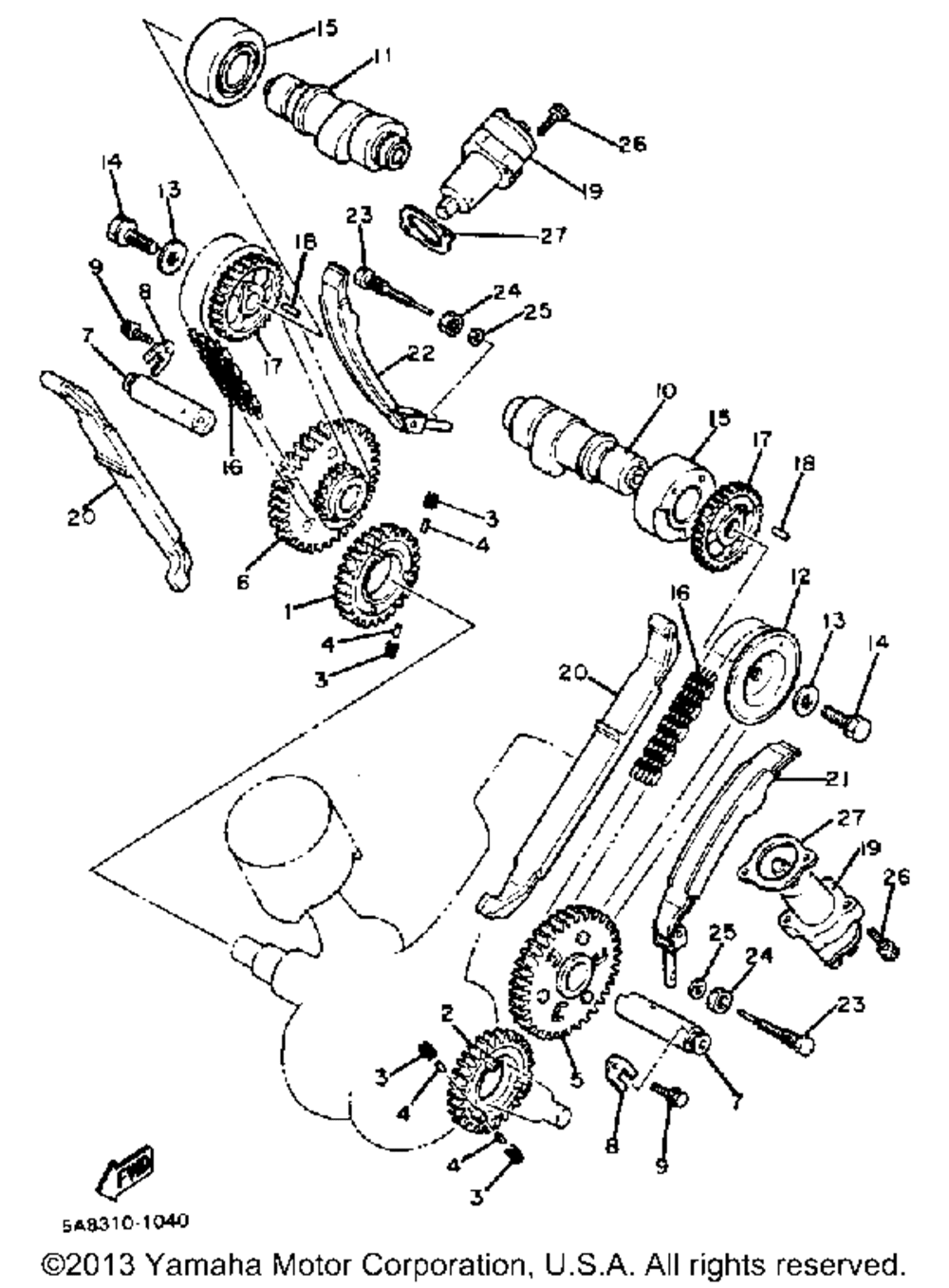 Camshaft chain