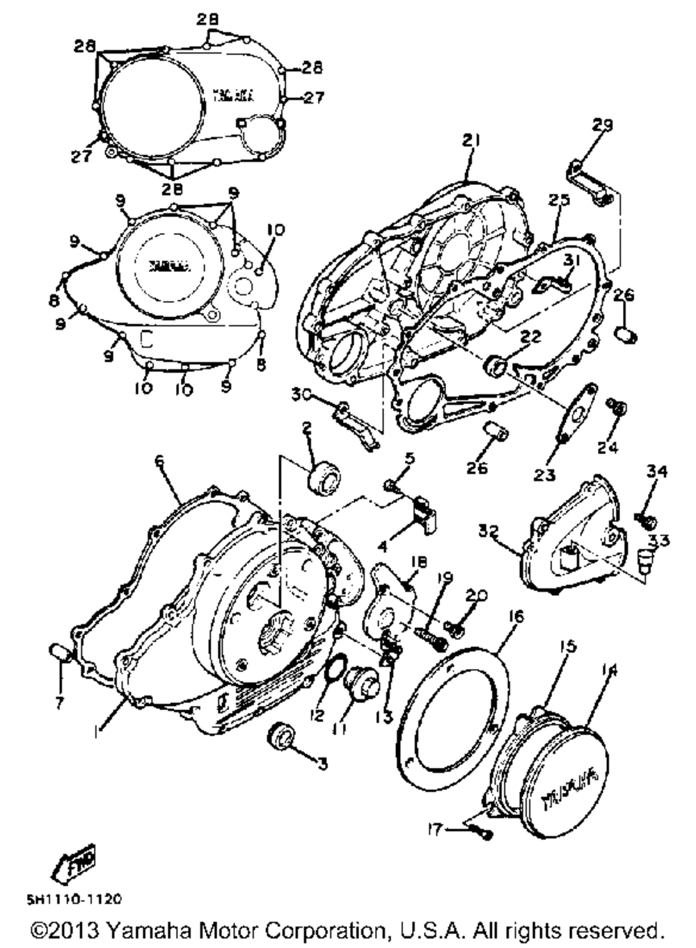 Crankcase cover