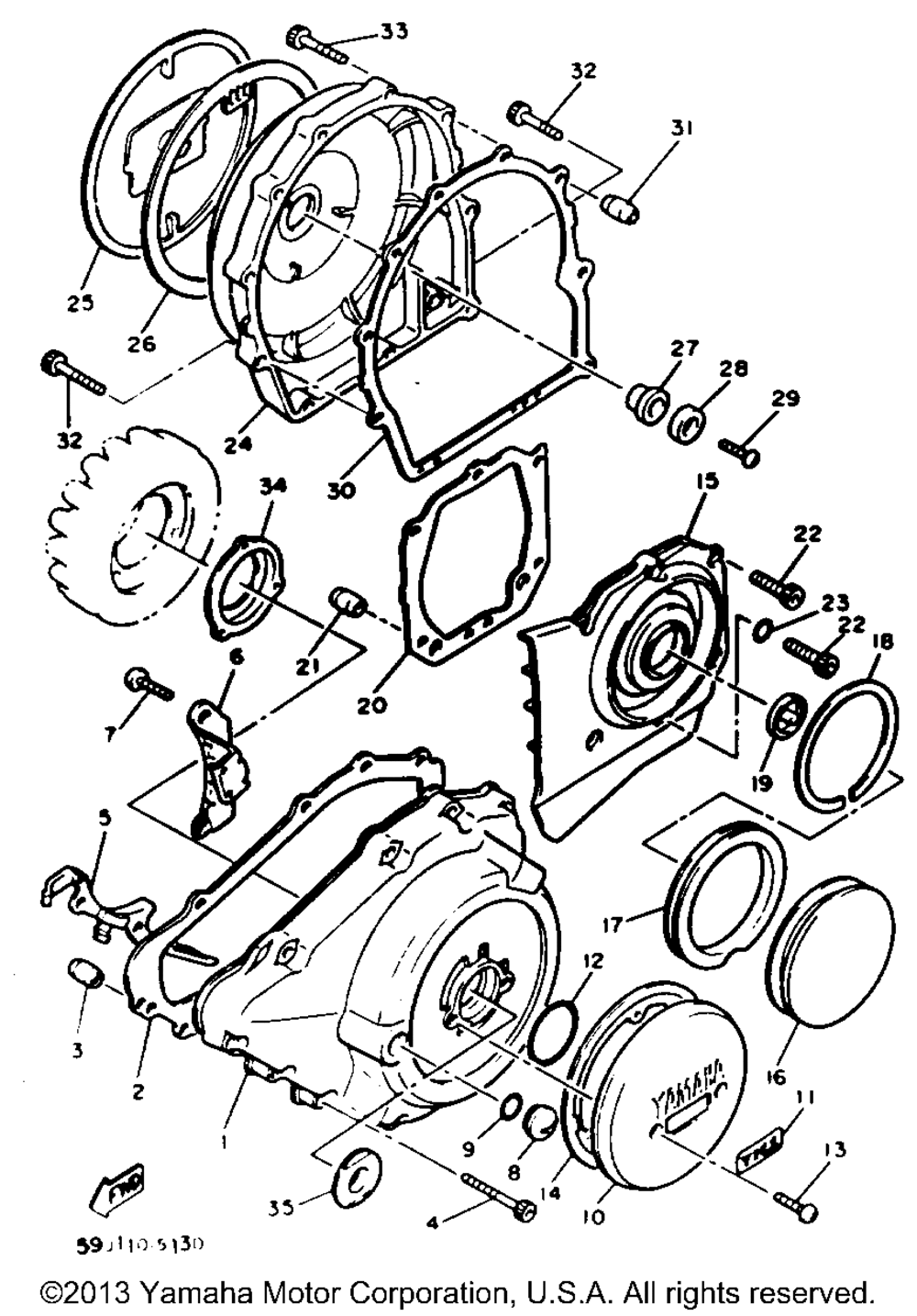 Crankcase cover