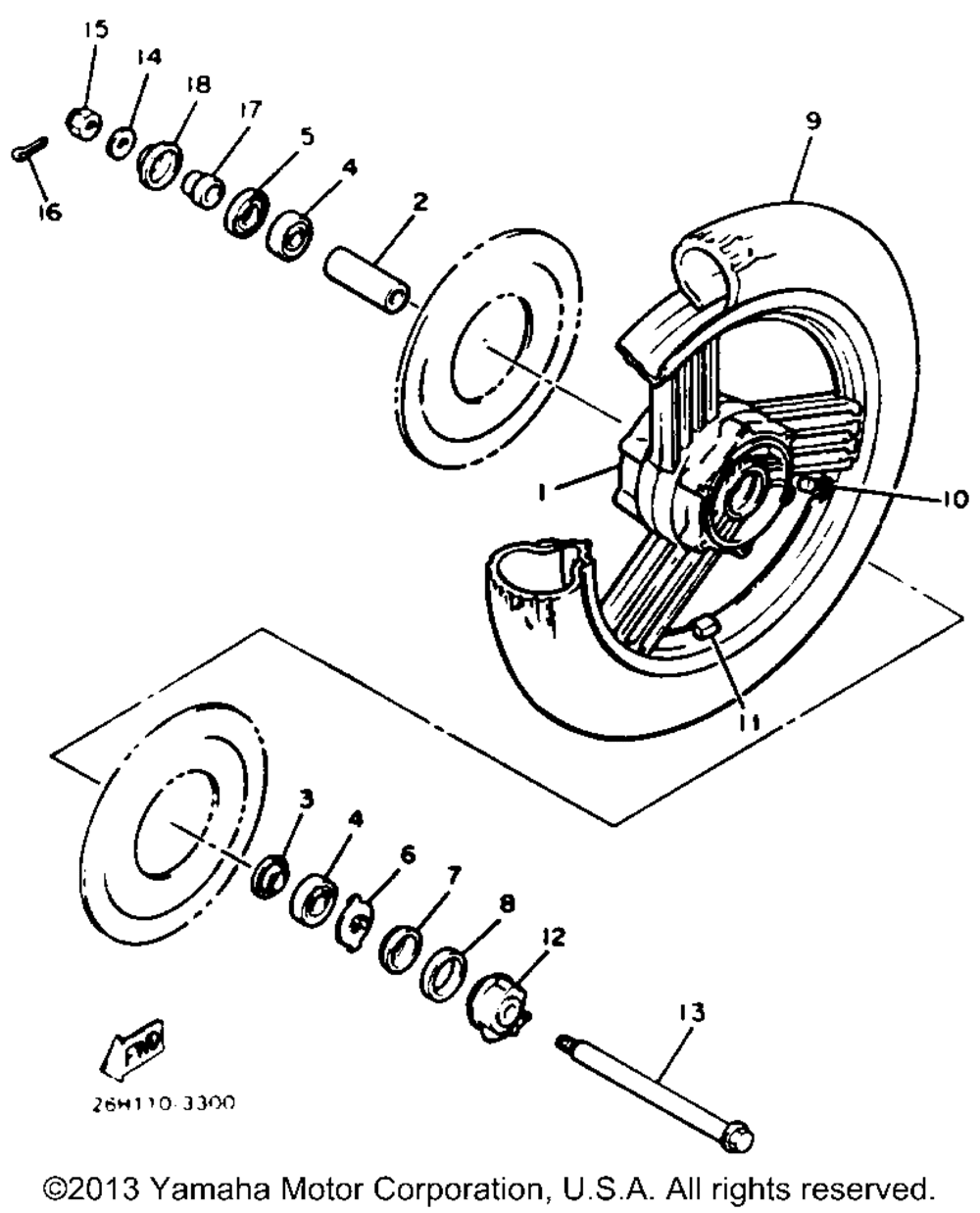 Front wheel